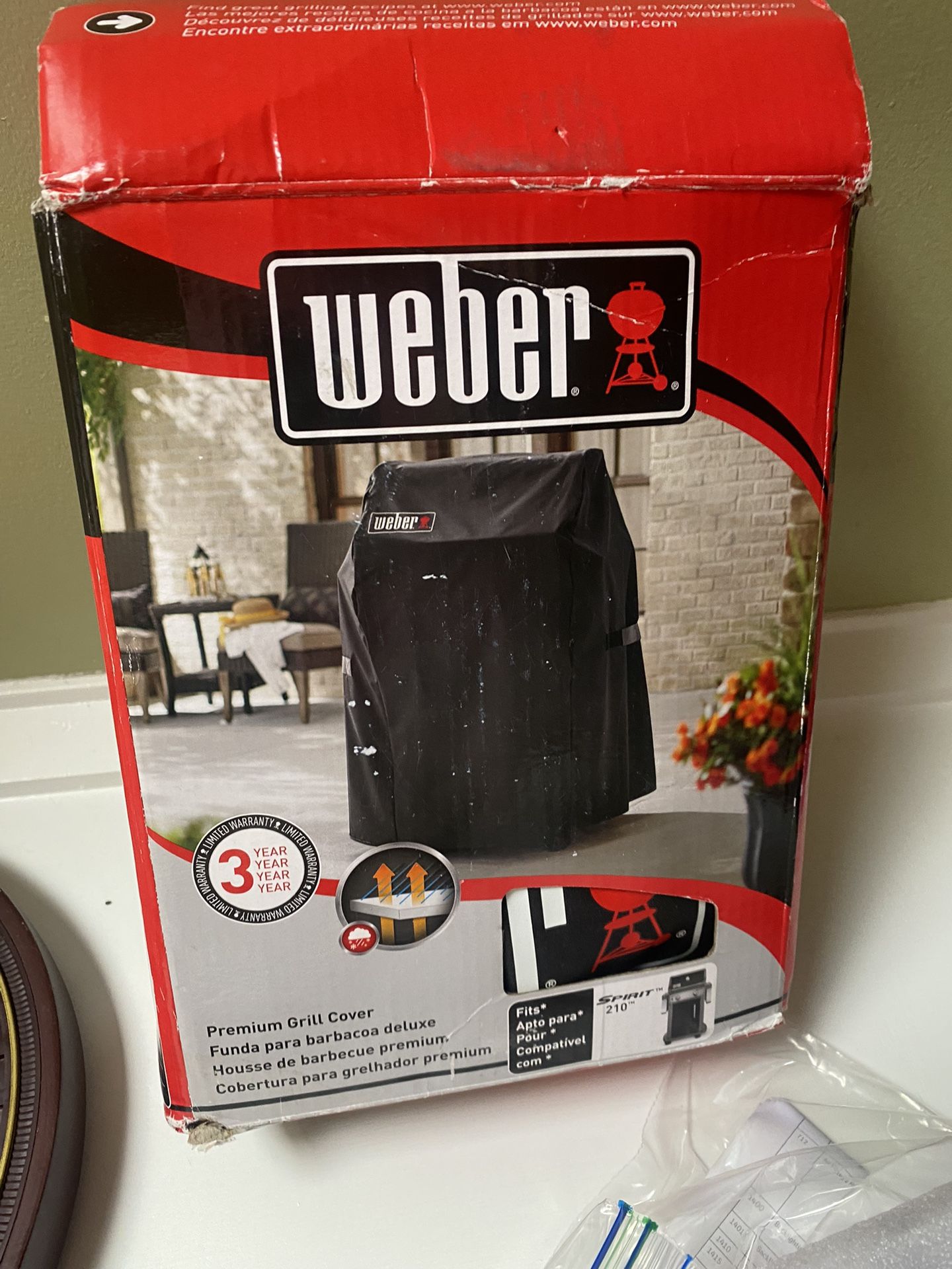 WEBER GRILL COVER