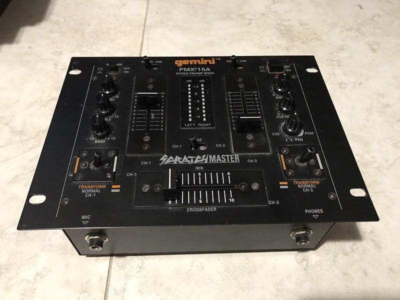 Gemini PMX-15A ScratchMaster Mixer