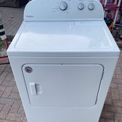 Whirlpool Dryer ( White And Stainless)