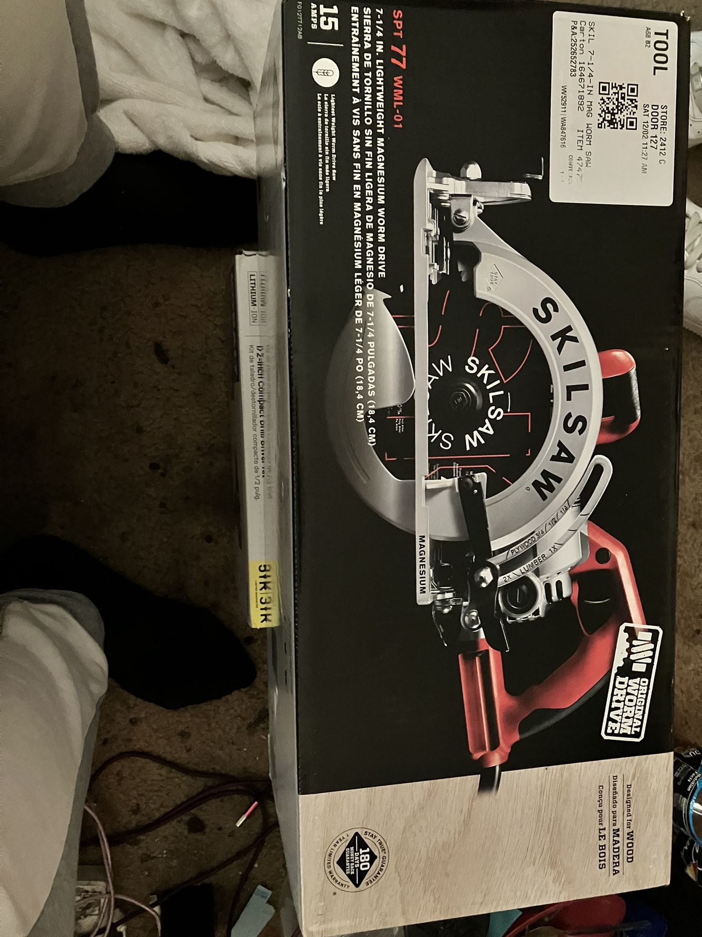 SKIL 15-Amp 7-1/4-in Worm Drive Circular Saw