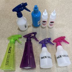 NEW spray and squirt bottles 