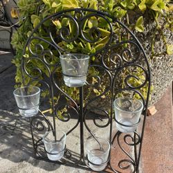 Metal Wall Candle Holder 