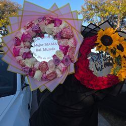Personalized arrangement. Premium roses . Mother's Day . Birthday's. Anniversary. Any Occasion. Se Habla Español