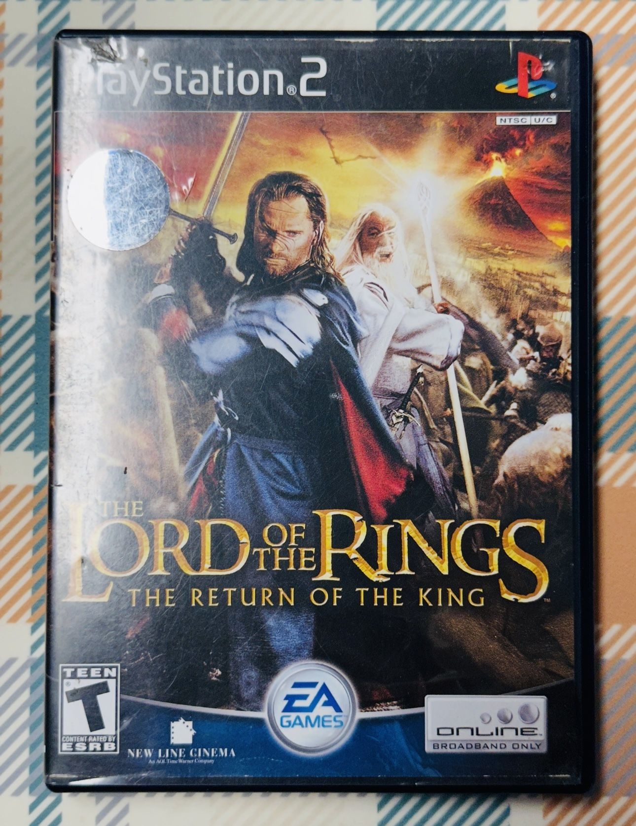 Lord of the Rings: Return of the King (Sony PlayStation 2, 2003) PS2 Tested
