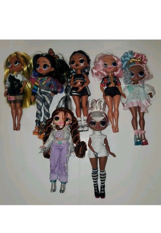 LOL Surprise OMG Dolls Lot of 7