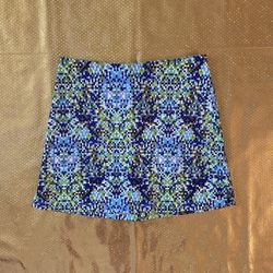 Vintage R4R Rave For Real Pixel Print Mini Skirt
