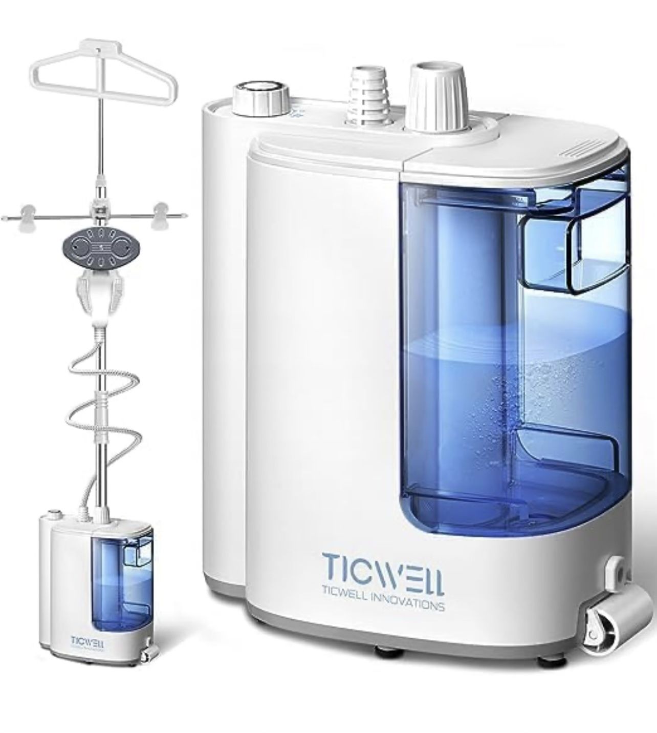 BRAND NEW IN BOX TICWELL Steamer for Clothes1600W Powerful Clothes Steamer 20s Fast Heat-up Wrinkles