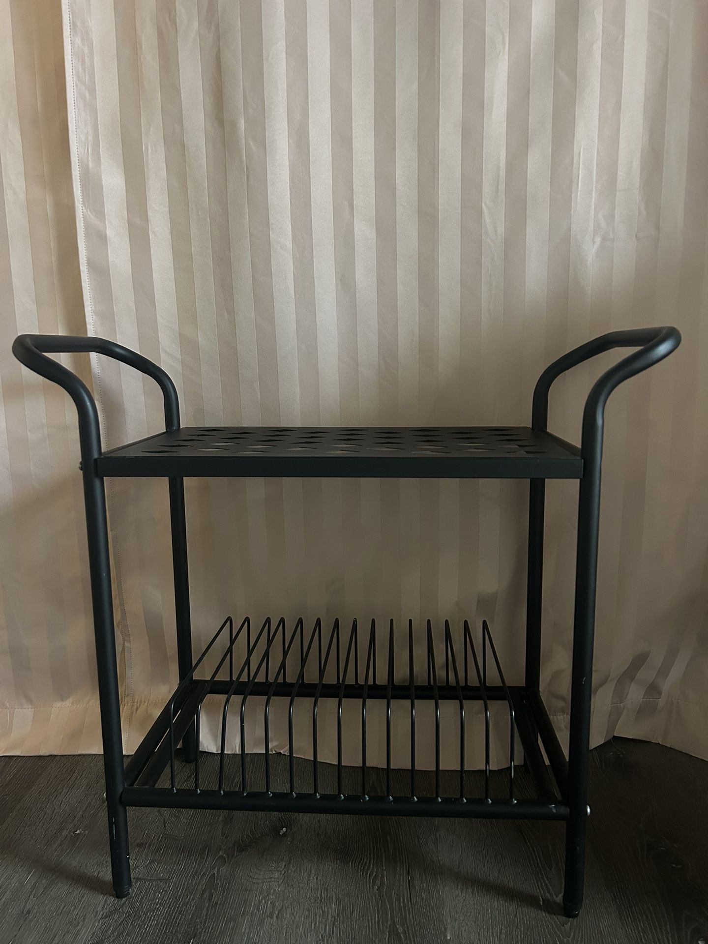 Record Player Stand + Vinyl Storage