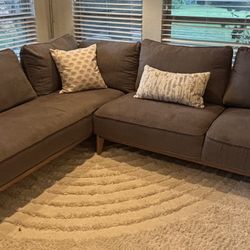 Jollene 113" 2-Pc. Fabric Sectional, 