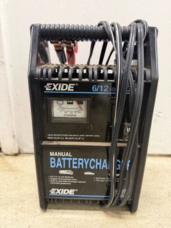 Exide 6/12V Manual Battery Charger
