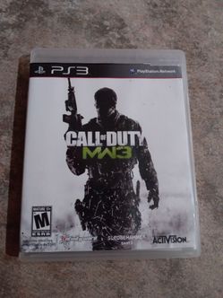 Call of duty mw3 ps3