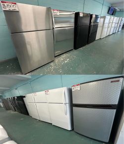GREAT SELECTION OF TOP&BOTTOM FRIDGES- EXCELLENT SHAPE