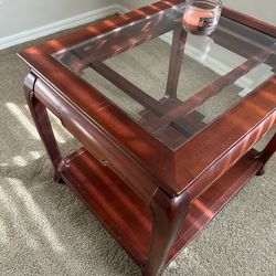 To end tables, wanting taken care of