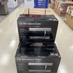 New Lg Microwave $219.88