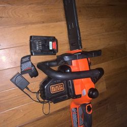 Black and decker 20v chainsaw