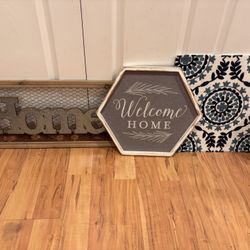 Home Decor $10 Each. Located in Murray cash/Venmo. Fcfs or hold with Venmo