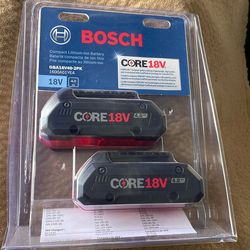 Bosch Lithium batteries