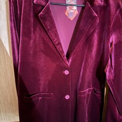 Ladies Velour Sport Jacket