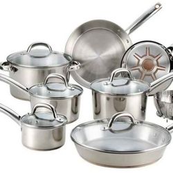 T-FAL 13pc COOKWARE 
