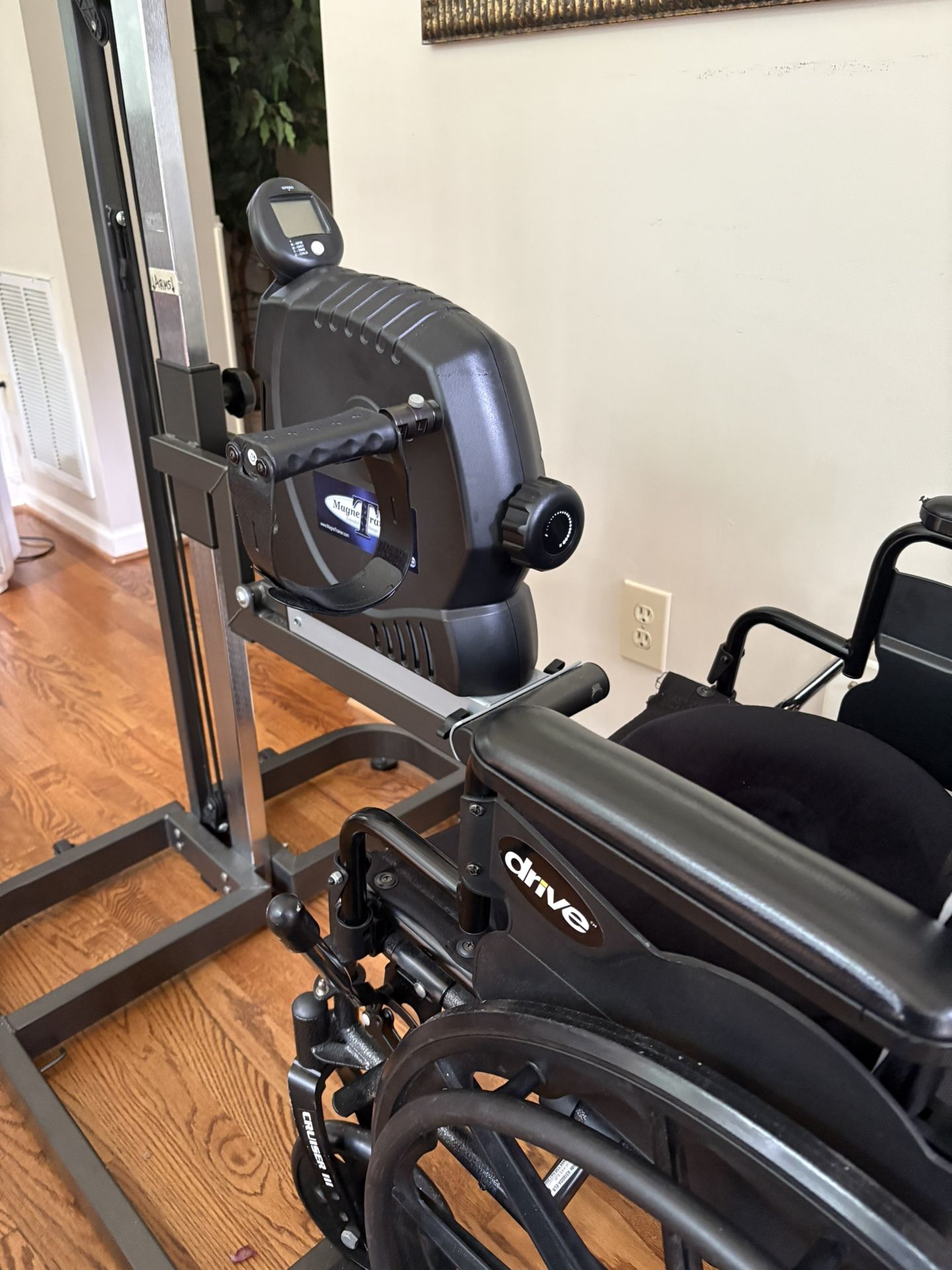 Magne trainer Arm and Leg Exerciser With Stand And Wheelchair
