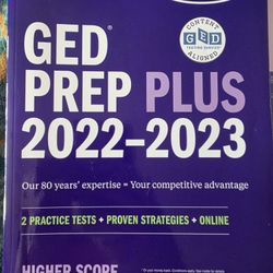 GED Prep Book