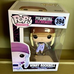 Funko POP! Animation Full Metal Alchemist Vinyl Figure -WINRY ROCKBELL #394 *NM*