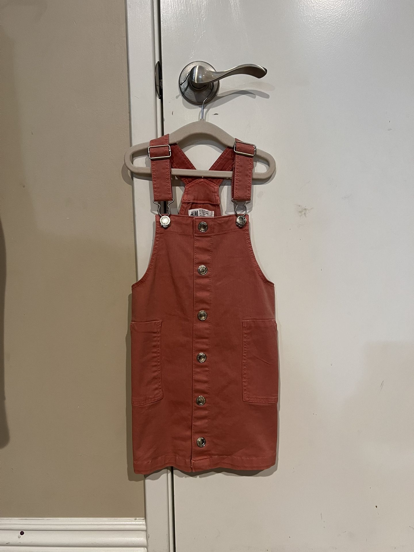 Toddler Girl’s Overall Dress