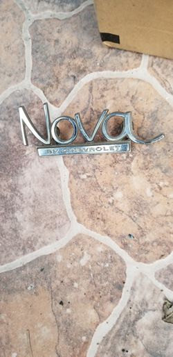 1970s Chevy nova emblem