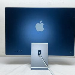 Apple 24" iMac w/ Retina 4.5K display M1 8GB Memory 256GB SSD Blue