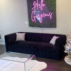 Black Sofa 