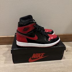 Jordan 1 Paten Leather Bread 