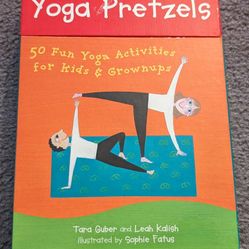 Yoga pretzels. 50 Children's yoga activity cards