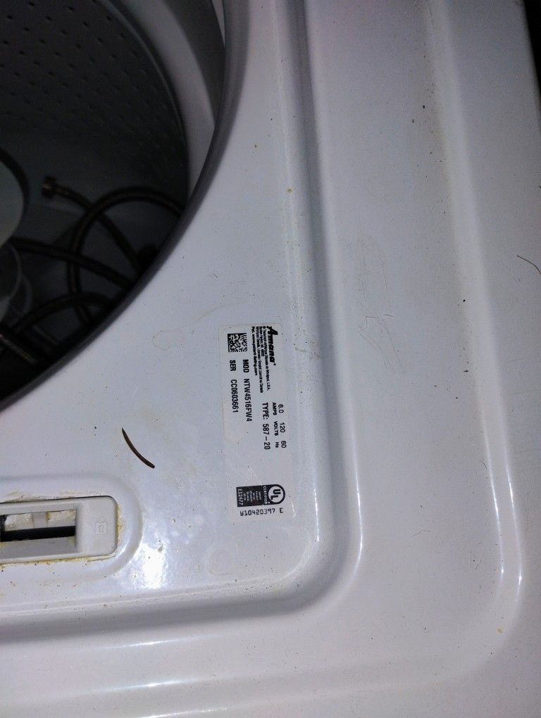 Amana Top Load Washer Barely Used