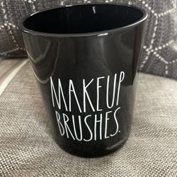 Rae Dunn Brand New Makeup Brush Holder/jar 