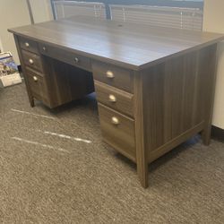 Office Desk Light Wood