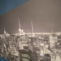 New York Cityscape Canvas Wall Art decor