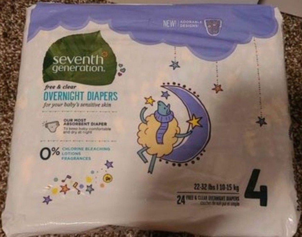 Overnight Diapers Size 4
