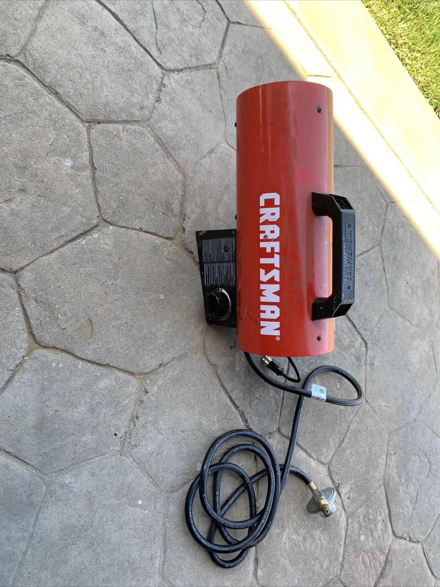 CRAFTSMAN 60000BTU Outdoor Portable Forced Air Propane Heater for Sale