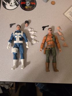 Marvel Legends Gamerverse Punisher & Nick Fury Action Figures