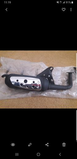 Tecnigas performance muffler scooter