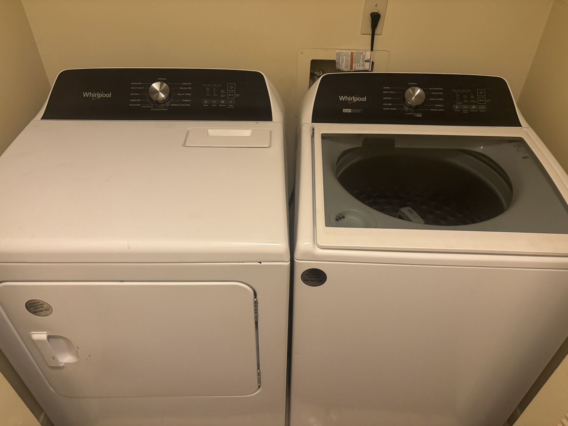 Washer And Dryer