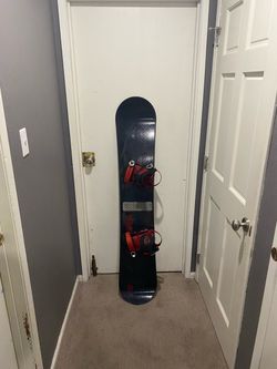 Burton Snowboard with Bindings - Size 155cm