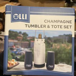 champagne tumbler and tote set olli