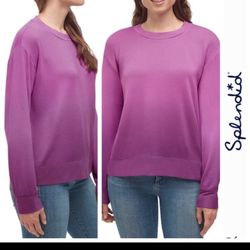 Splendid Ladies Crew neck Pullover Top 
