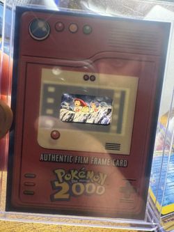 Vintage Pokemon film card