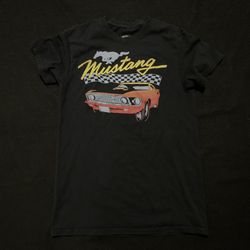 Official Ford Mustang Car Tshirt Top Boys Size Small