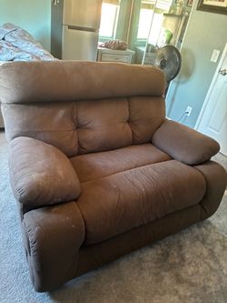Brown couch