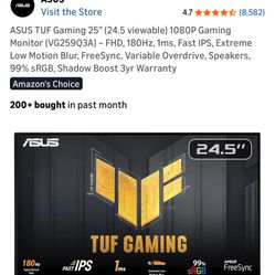 asus gaming monitor