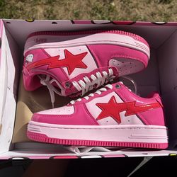 A bathing ape X hello kitty shoes