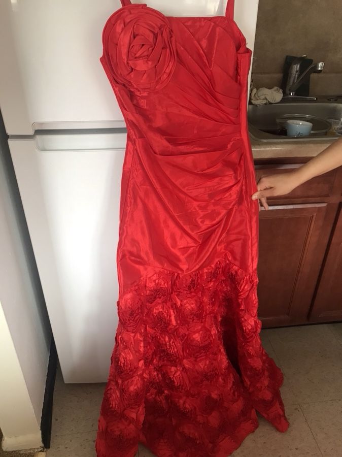 open lace back dress Two Piece Red A-Line Homecoming Dress with Balloon Sleeves  FancyVestido